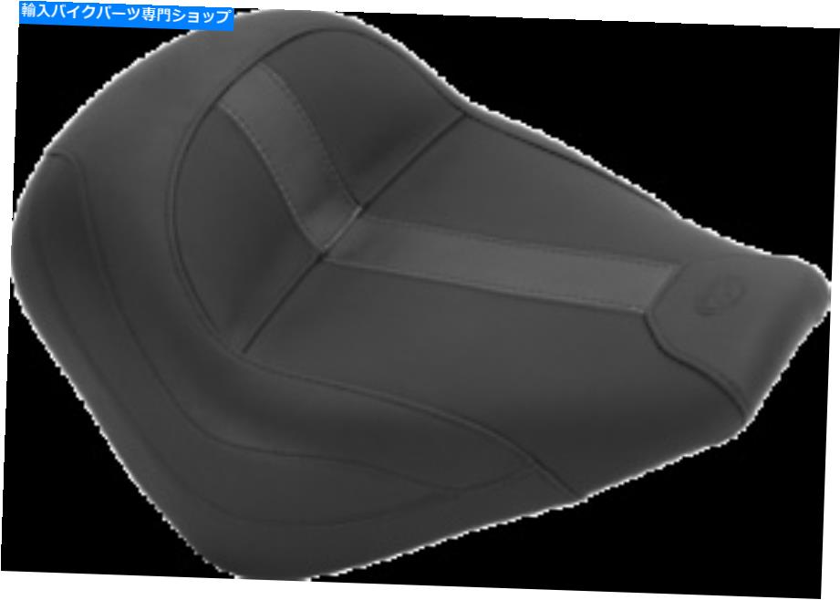 シート マスタングシートブラックビニールビンテージソロシート - 75374 Mustang Seats Black Vinyl Vintage Solo Seat - 75374【並行輸入品】 60,158円