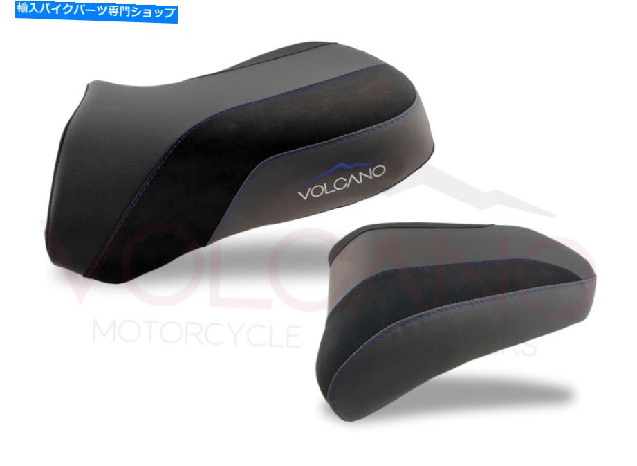 シート フィットヤマハスーパーテネール1200 2010-2020火山デザインシートカバーブルーY026CD54 Fit Yamaha Super Tenere 1200 2010-2020 Volcano Design Seat Cover Blue Y026Cd54【並行輸入品】