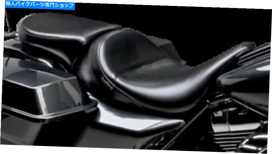 シート Le Pera Aviatorスムースソロシート Le Pera Aviator Smooth Solo Seat【並行輸入品】