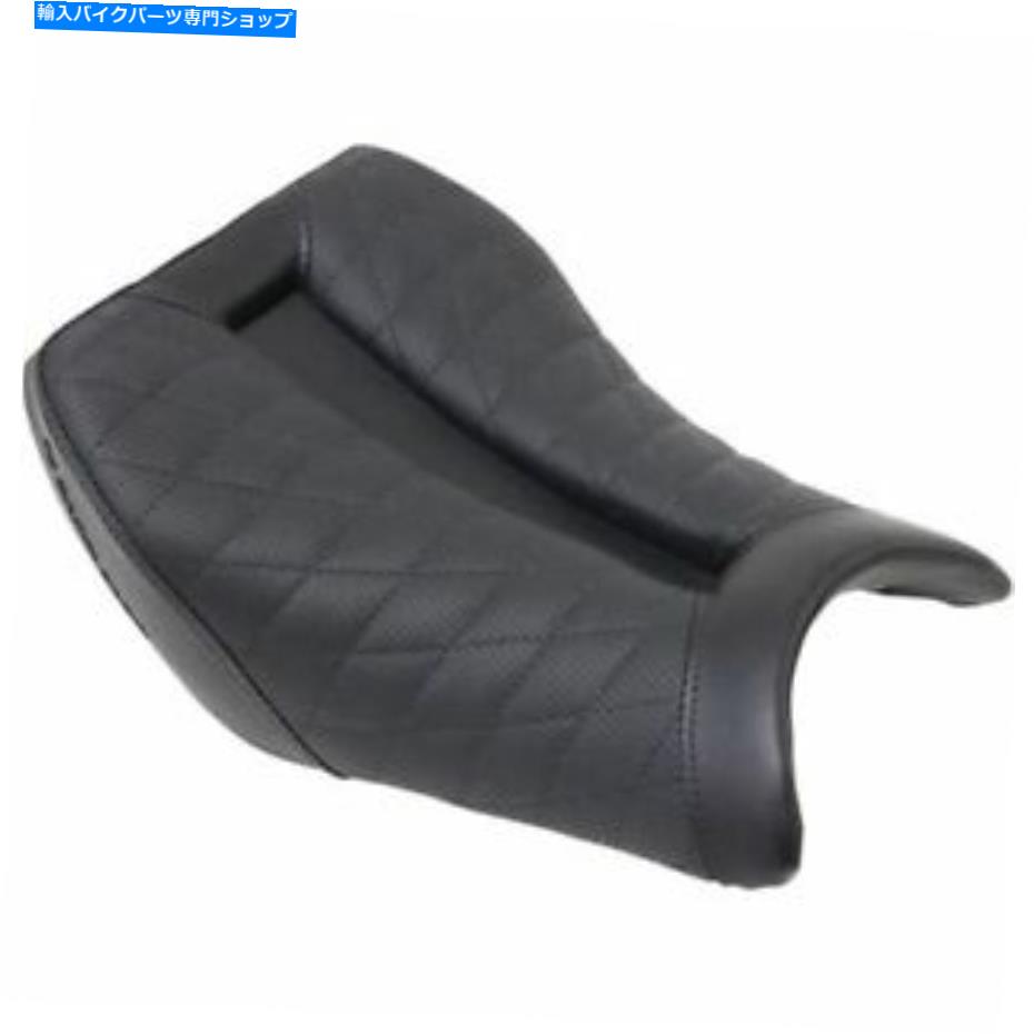 シート サドルメンゲルチャネルトラックラティスステッチシート - 0810-BM44 Saddlemen Gel-Channel Track Lattice Stitched Seat - 0810-BM44【並行輸入品】|Us Custom Parts Shop USDM