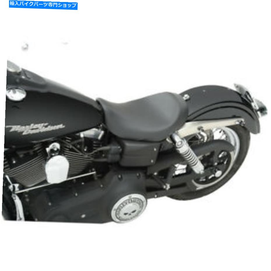 シート サドルメンS3スーパースラムレニガードソロシート - DYNA '06 -'17（ブラック）806-04-002D Saddlemen S3 Super Slammed Renegade Solo Seat - Dyna '06-'17 (Black) 806-04-002D【並行輸入品】