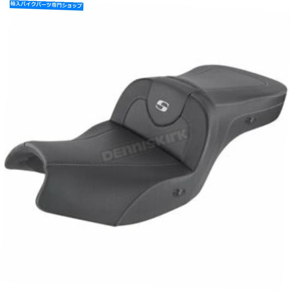 シート サドルメンブラック加熱道路ソファシート - I20-06-185HCT. Saddlemen Black Heated Road Sofa Seat - I20-06-185HCT【並行輸入品】