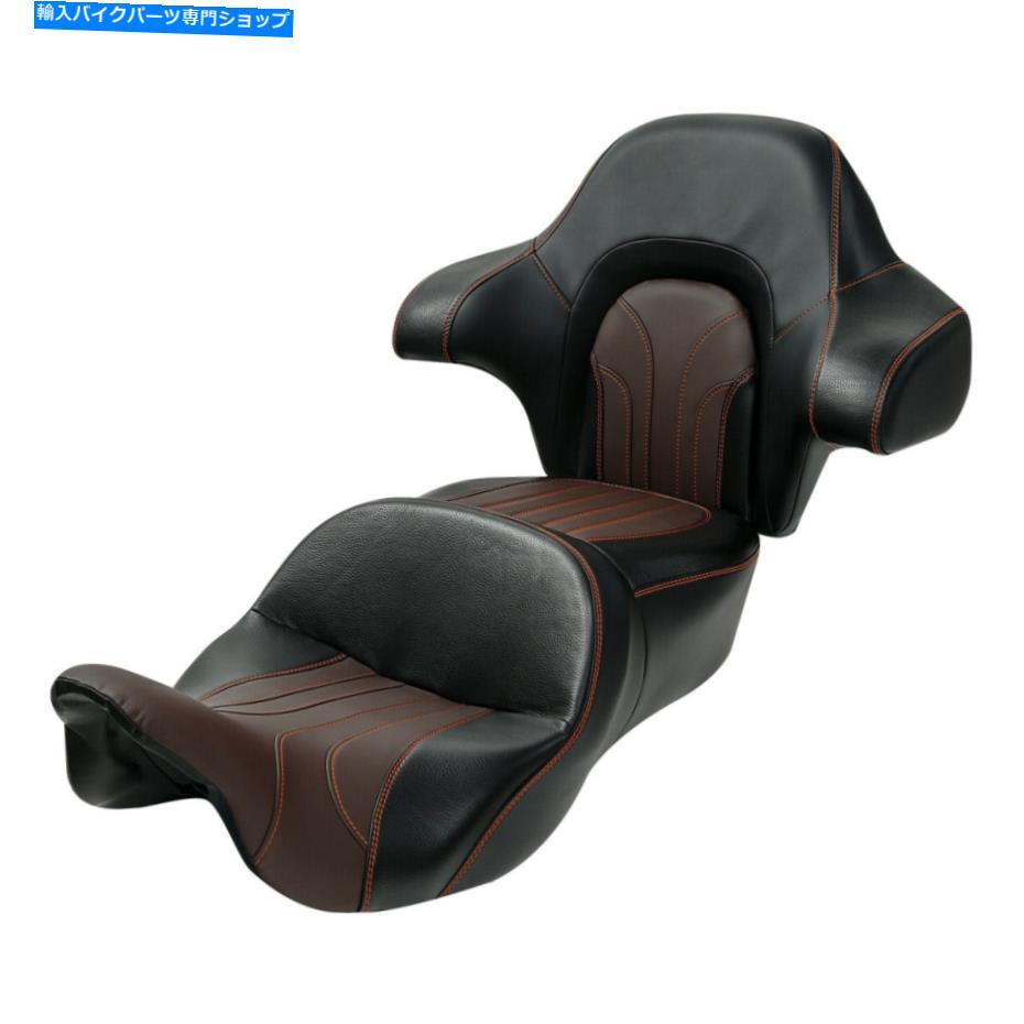 シート ハーレーロードストリートエレクトラグライド14-21のための運転席旅客シート背もたれフィット Driver Passenger Seat Backrest Fit For Harley Road Street Electra Glide 14-21【並行輸入品】｜Us Custom Parts Shop USDM