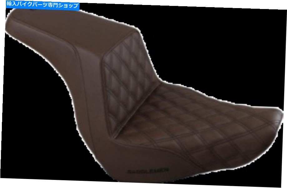 シート SADDLEMEN 818-29-172BR LSステップアップシート Saddlemen 818-29-172BR LS-Step Up Seat【並行輸入品】