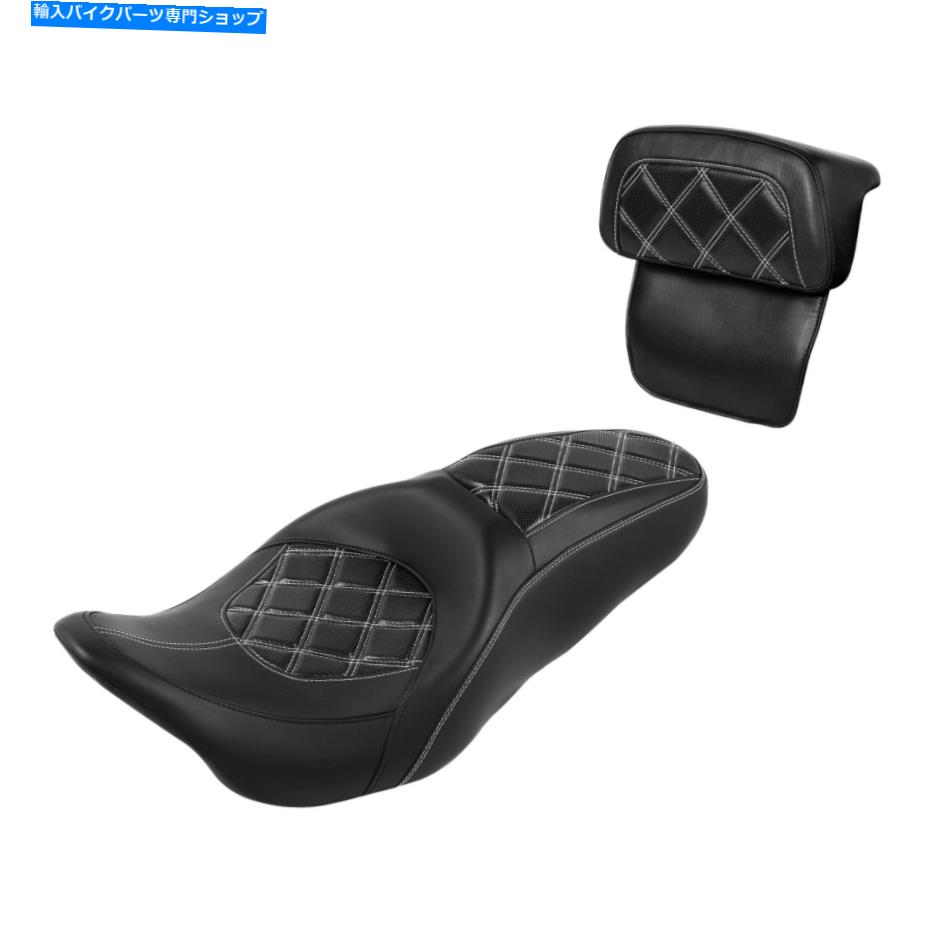 シート 運転席旅客シートリアパッドフィットハーレーツーリングストリートグライド2014-2021 19 Driver Passenger Seat Rear Pad Fit For Harley Touring Street Glide 2014-2021 19【並行輸入品】 62,386円