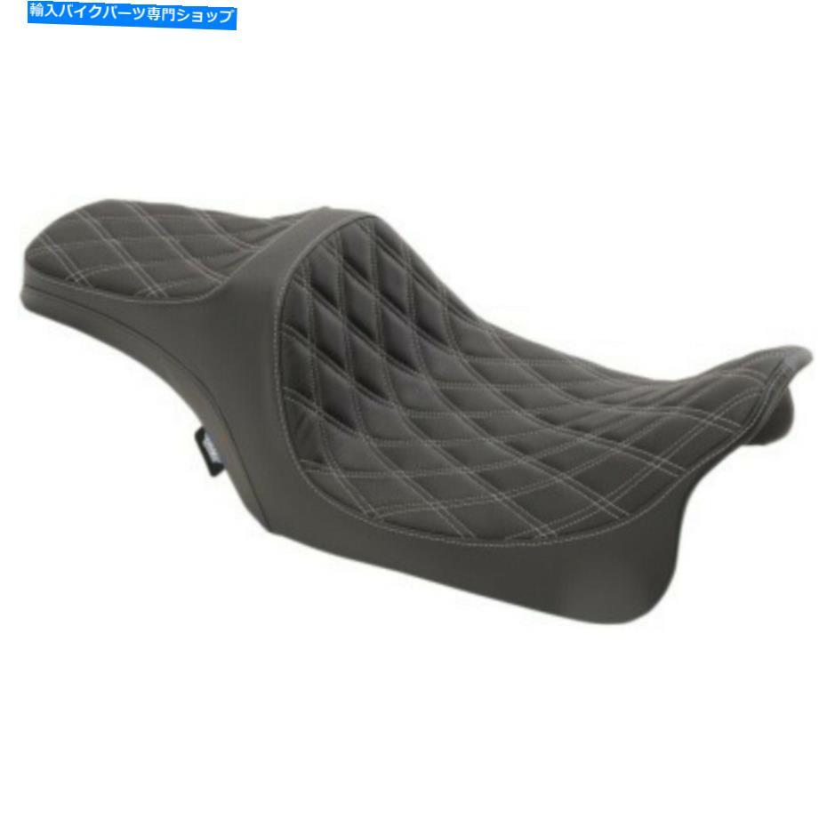 シート ドラッグスペシャリー捕食者IIIシートブラックダブルダイヤモンドのハーレー08-19ツーリング Drag Specialties Predator III Seat Black Double Diamond for Harley 08-19 Touring【並行輸入品】｜Us Custom Parts Shop USDM 77,983円