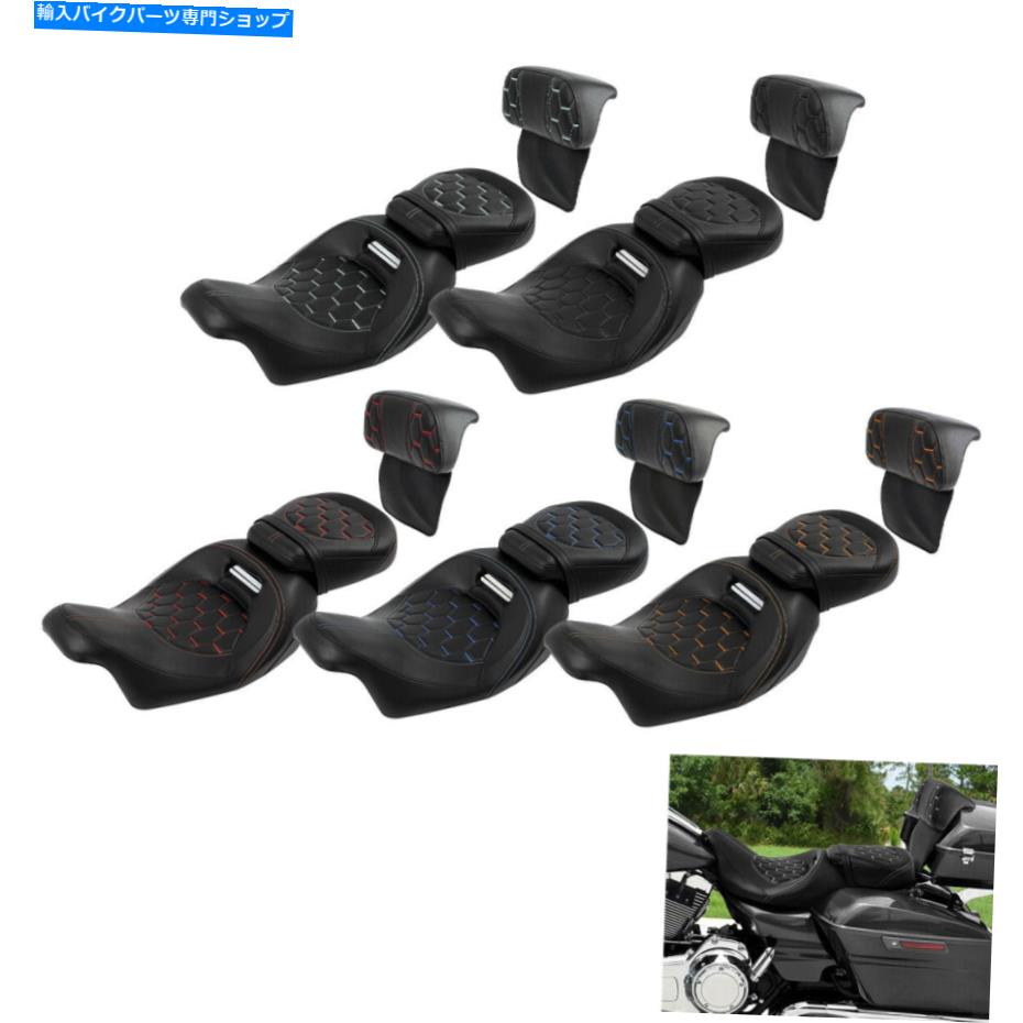 シート harley touring cvo limited flhtkse 14-21のための運転席旅客席の背もたれフィット Driver Passenger Seat Backrest Fit For Harley Touring CVO Limited FLHTKSE 14-21【並行輸入品】|Us Custom Parts Shop USDM