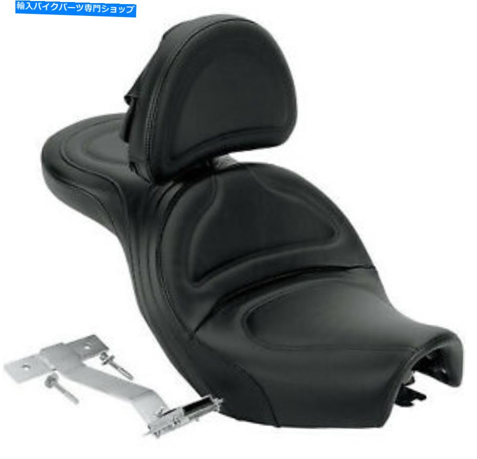 シート Driver Backrest 0810-0329が付いているSADDlemen H3052JSエクスプローラーシート Saddlemen H3052JS Explorer Seat with Driver Backrest 0810-0329【並行輸入品】