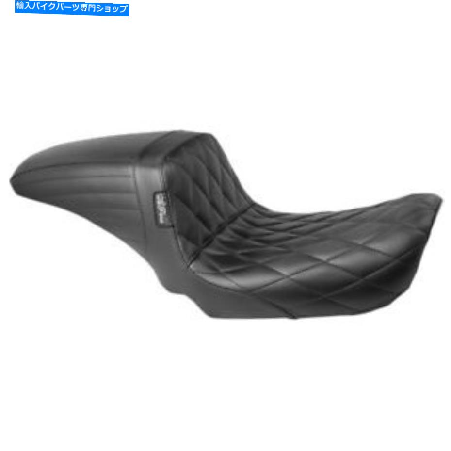シート Le Pera Diamond Stitch Kickflip Seat 2006-17ハーレーダイナFXD FXDWGモデル Le Pera Diamond Stitch Kickflip Seat 2006-17 Harley Dyna FXD FXDWG Models【並行輸入品】