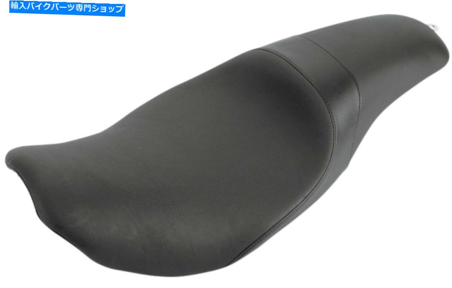 シート ショートホップワイドプレーンレザー2アップシートダッグ。 08-20ハーレーフランのための21-409 Short Hop Wide Plain Leather 2-Up Seat DaG. 21-409 For 08-20 Harley FLH FLT【並行輸入品】