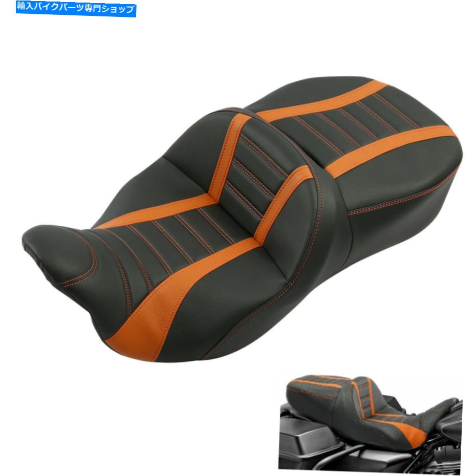 シート ライダードライバーの助手席座席フィットCVOストリートグライド2009-2021 Rider Driver Passenger Seat Fit For Harley Touring CVO Street Glide 2009-2021【並行輸入品】｜Us Custom Parts Shop USDM
