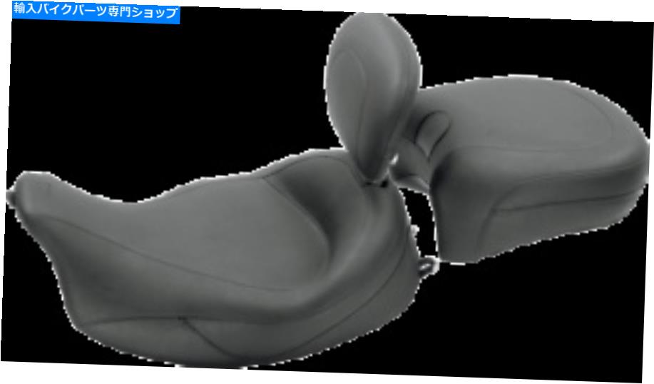 シート Mustang 79446ドライバーの背もたれ付きビンテージスーパーソロシート Mustang 79446 Vintage Super Solo Seat with Driver Backrest【並行輸入品】|Us Custom Parts Shop USDM