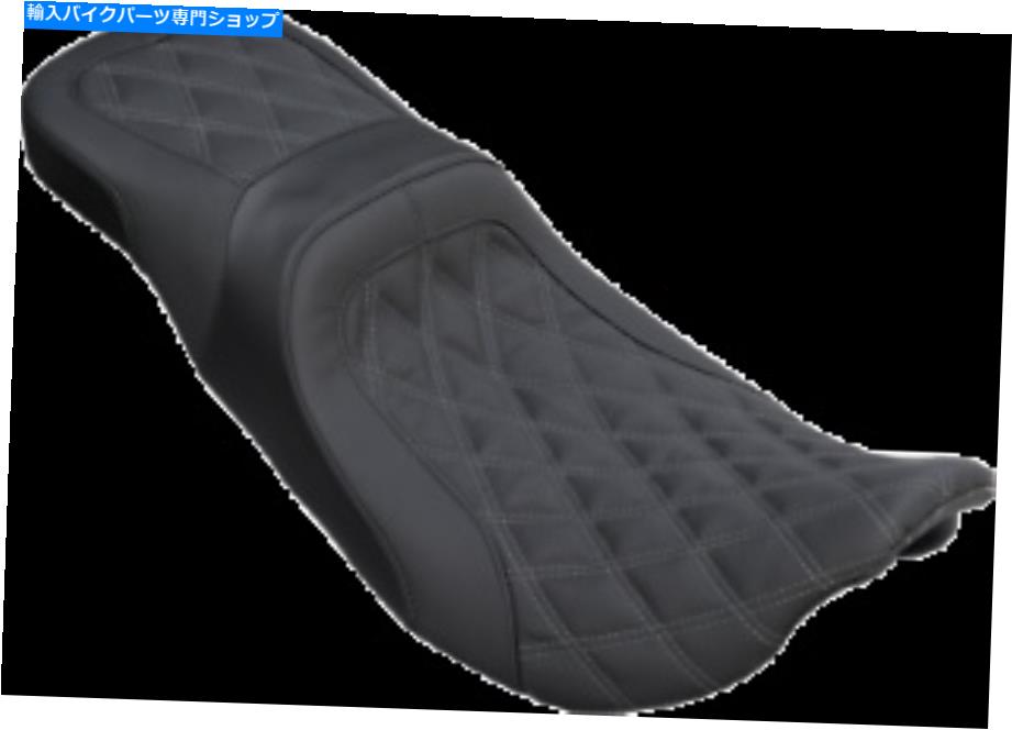 シート ダニーグレーダイヤモンドステッチ平日2アップXLシートハーレーツーリング08-20 22411DIA Danny Gray Diamond Stitch Weekday 2-Up XL Seat for Harley Touring 08-20 22411DIA【並行輸入品】｜Us Custom Parts Shop USDM 75,755円