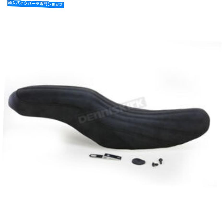 シート サドルメンブラック2アップナックルシート - 807-11-047K Saddlemen Black 2-Up Knuckle Seat - 807-11-047K【並行輸入品】