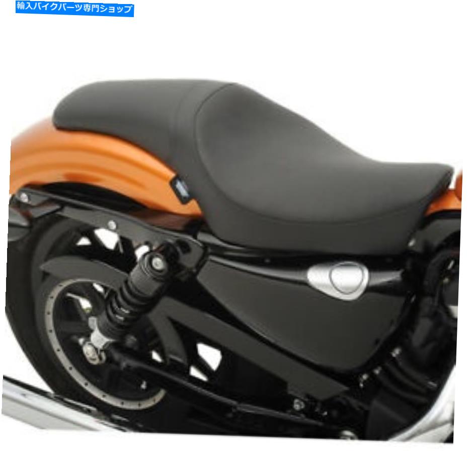 シート ドラッグスペシャリースムースプレデターシート2010-19ハーリースポーツスターXL. Drag Specialties Smooth Predator Seat 2010-19 Harley Sportster XL【並行輸入品】