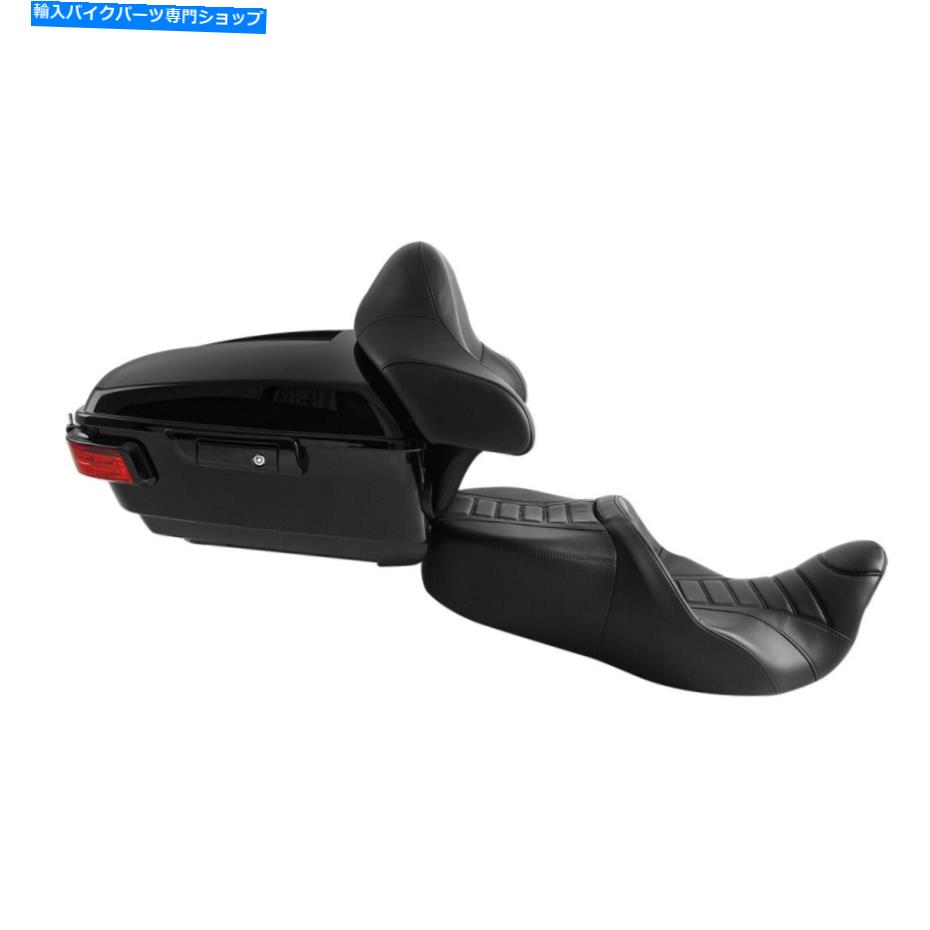 シート 運転席旅客座席パッドキングトランクテールライトフィットハーレーツーリング14-21 20 Driver Passenger Seat Pad King Trunk Tail Light Fit For Harley Touring 14-21 20【並行輸入品】
