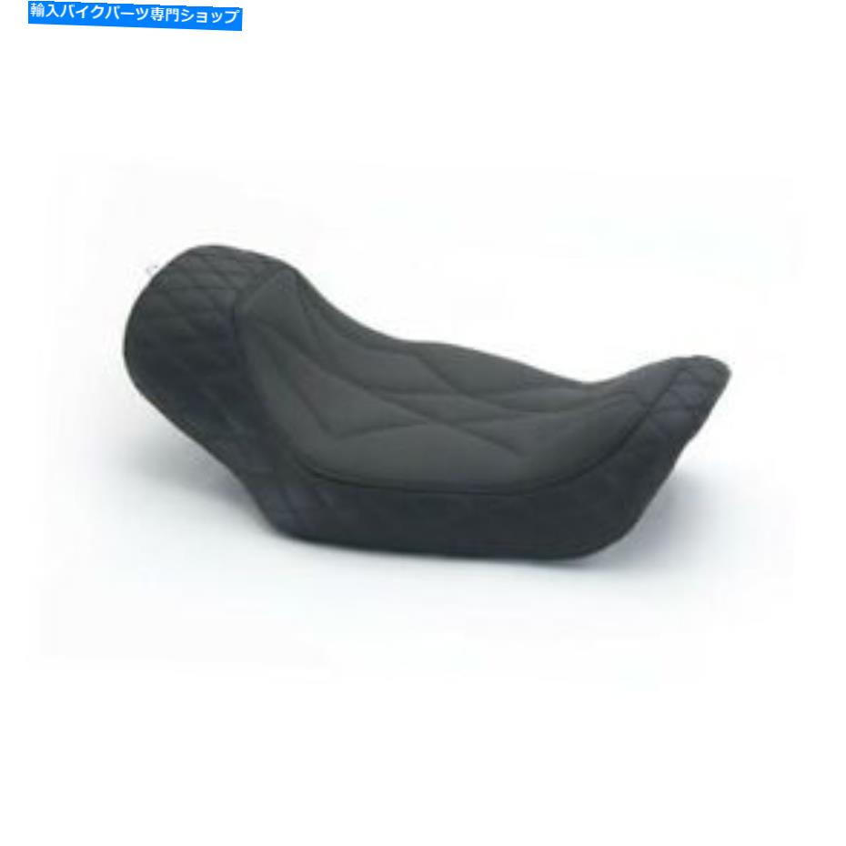 シート マスタングリバエの旅のソロシートブラックダイヤモンド手作りアメリカ75130 Mustang Revere Journey Solo Seat Black Diamond Handmade in USA 75130【並行輸入品】