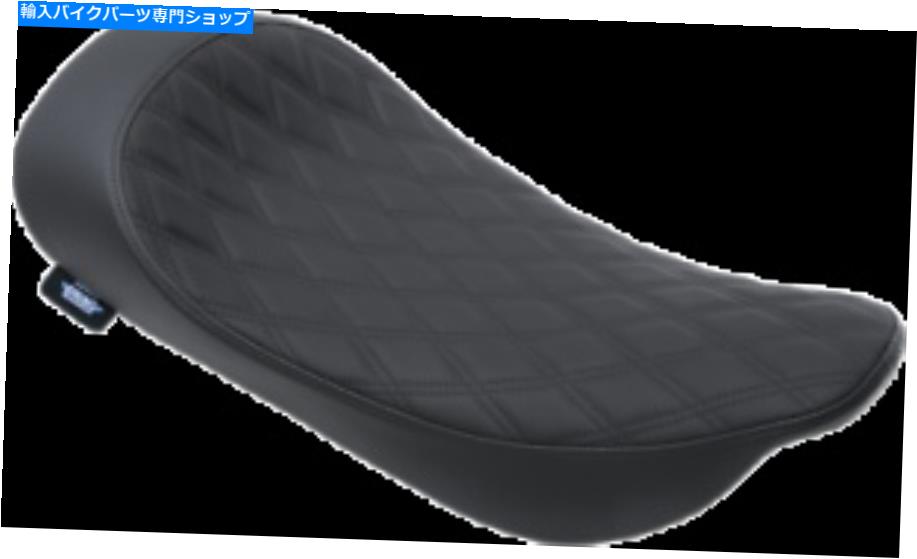 シート ドラッグスペシャリ、ロープロファイルソロシート0801-1155. Drag Specialties Low Profile Solo Seat 0801-1155【並行輸入品】