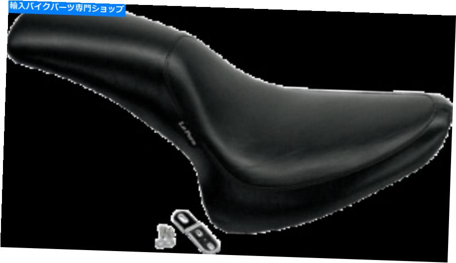 シート Le Pera LGX-860シルエットシートスタンダードW / GEL BLACK 00-17ハーリーFLSTC Le Pera LGX-860 Silhouette Seat Standard w/ Gel Black 00-17 Harley FLSTC【並行輸入品】