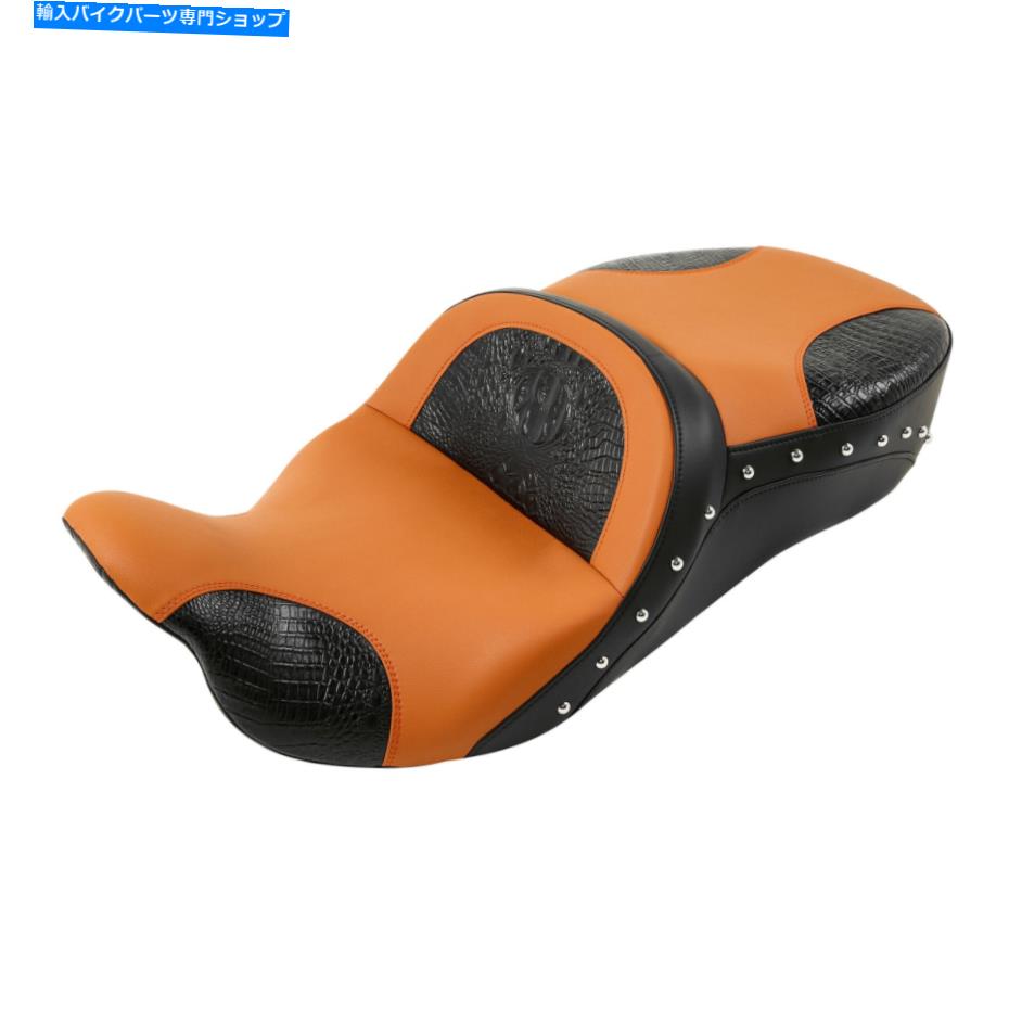 シート ハーレーツーリングストリートグライド2009-2021のためのワンピースドライバー旅客席フィット One Piece Driver Passenger Seat Fit For Harley Touring Street Glide 2009-2021【並行輸入品】