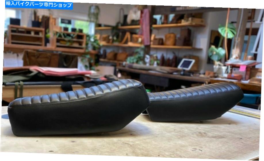 シート ヤマハXT500オートバイシート - イタリアンレザー付きの真新しい習慣 Yamaha XT500 Motorcycle Seat - Brand New Custom Built with Italian Leather【並行輸入品】