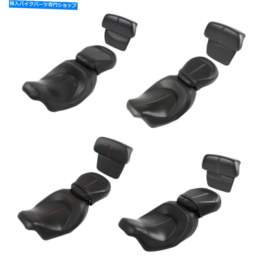 シート 運転席座席＆パッドフィットハーレーツーリングロードキンググライド2014-2021 New Driver Passenger Seat & Pad Fit For Harley Touring Road King Glide 2014-2021 New【並行輸入品】