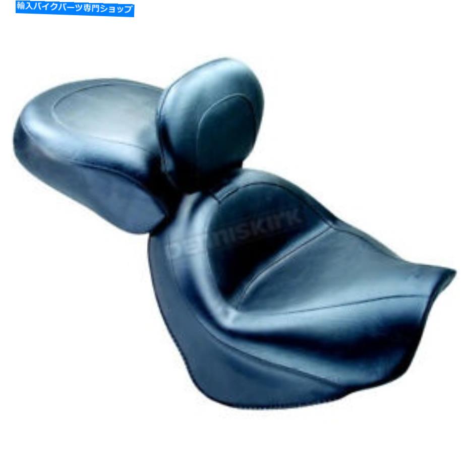 シート マスタングシートビンテージ2ピースシートw / backrest - 79621 Mustang Seats Vintage 2-Piece Seat w/Backrest - 79621【並行輸入品】