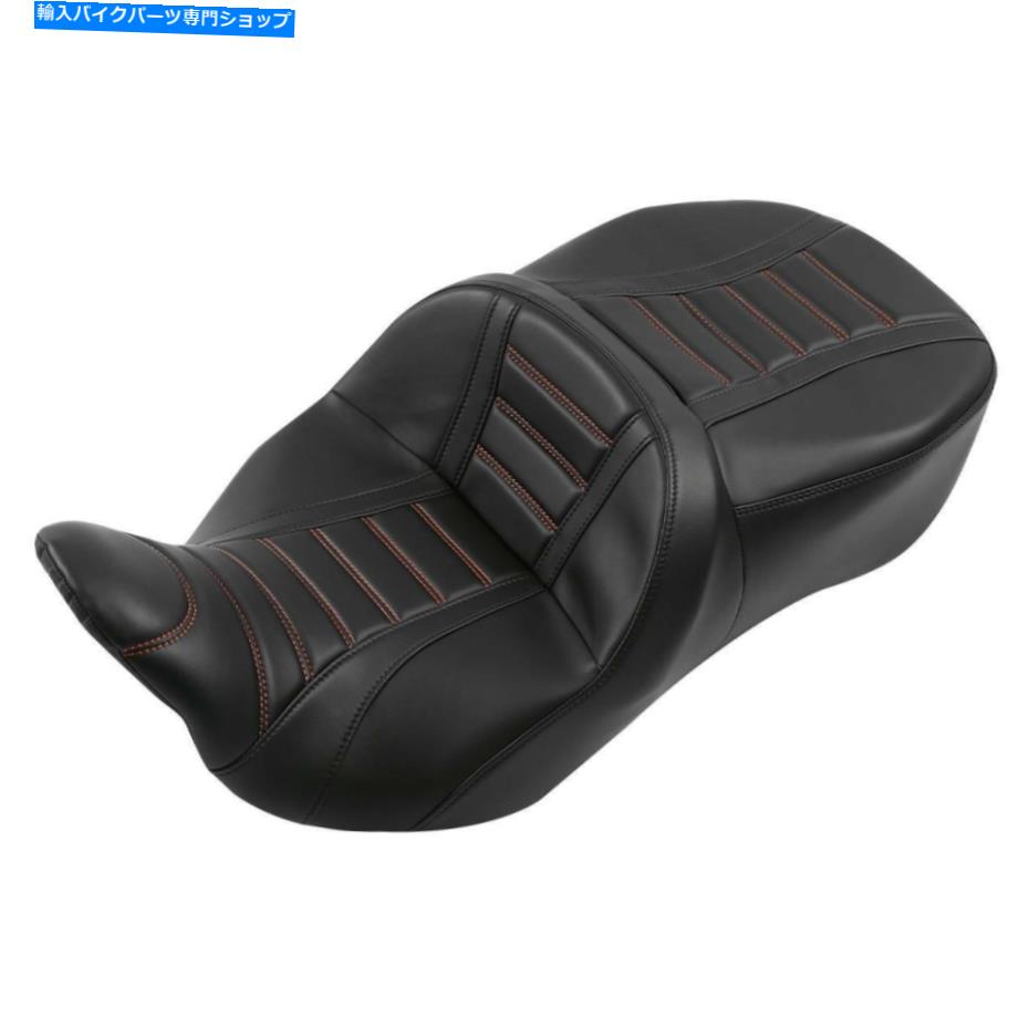 シート ライダードライバー＆助手席2枚のハ??ーレーツーリングロードキング2009-2021 Rider Driver & Passenger Seat Two Up Fit For Harley Touring Road King 2009-2021【並行輸入品】｜Us Custom Parts Shop USDM