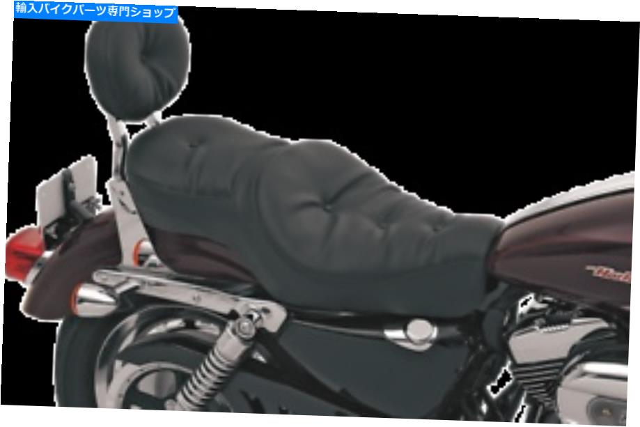 シート ドラッグスペシャリー広い薄型シート0804-0297 Drag Specialties Wide Low-Profile Seat 0804-0297【並行輸入品】