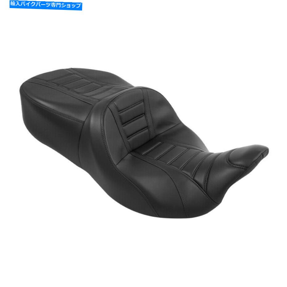 シート ブラックライダー＆旅客席フィットハーレーCVOロードストリートグライド2009-2021 20 Black Rider & Passenger Seat Fit For Harley CVO Road Street Glide 2009-2021 20【並行輸入品】