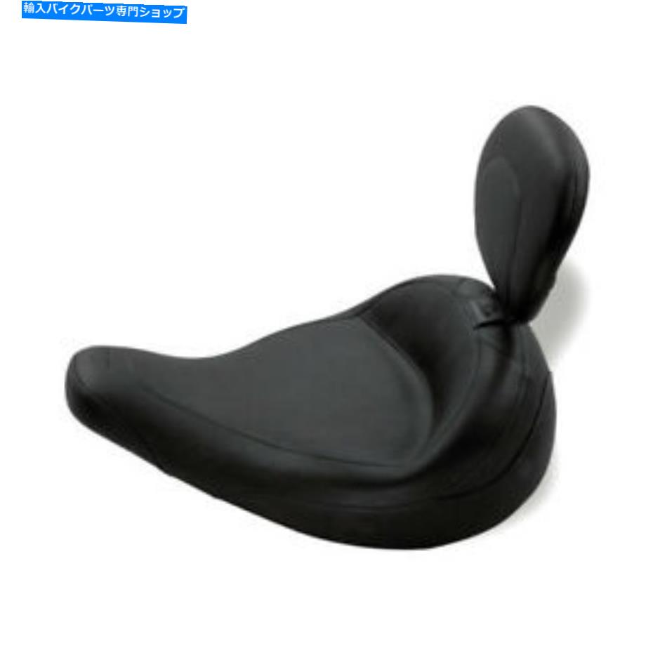 シート マスタングエアライド警察ソロシート、休息、ブラック、ハーレー - ダビッドソンFLT 83-17 MUSTANG Air Ride Police Solo Seat, Rest, Black, For Harley-Davidson Flt 83-17【並行輸入品】