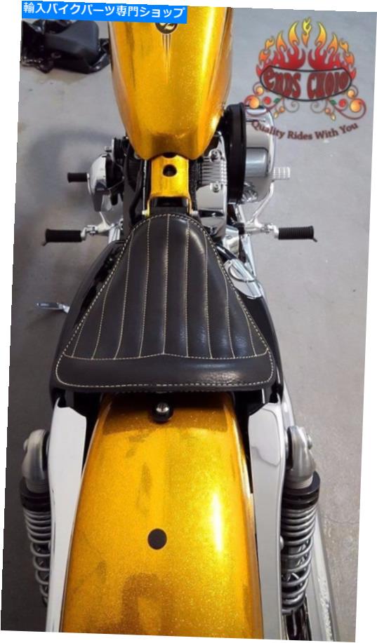 シート H-D Sportster 2010-2020 48、鉄、72、鉄 LEATHER SEAT ON FRAME FOR H-D SPORTSTER 2010-2020 FORTY EIGHT, IRON, 72 , Iron【並行輸入品】