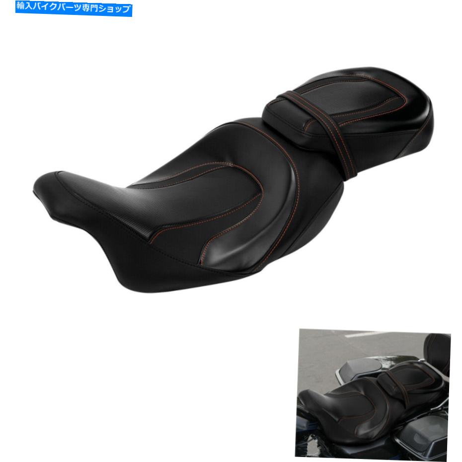 シート 運転席のための運転席座席フィットのためのハーレーツーリングcvo limited flhtkse 09-21 2017 18 Driver Passenger Seat Fit For Harley Touring CVO Limited FLHTKSE 09-21 2017 18【並行輸入品】