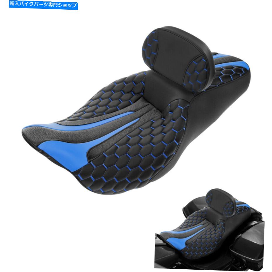 シート 運転席旅客座席ライダーの背もたれのハーレーツーリングロードグライド2009-2021 Driver Passenger Seat Rider Backrest Fit For Harley Touring Road Glide 2009-2021【並行輸入品】