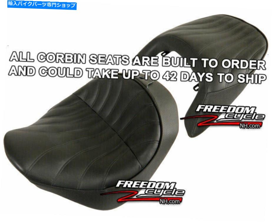 シート 06-21スズキBoulevard M109R CorbinシートサドルセットM109 M 109ブラックレザー新 06-21 SUZUKI BOULEVARD M109R CORBIN SEAT SADDLE SET M109 M 109 BLACK LEATHER NEW【並行輸入品】