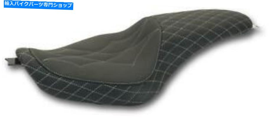 シート Mustang revere Journey 2008-2021 Harley Flhのためのワンピースシートダイヤモンド Mustang Revere Journey One-Piece Seat Diamond for 2008-2021 Harley FLH【並行輸入品】｜Us Custom Parts Shop USDM
