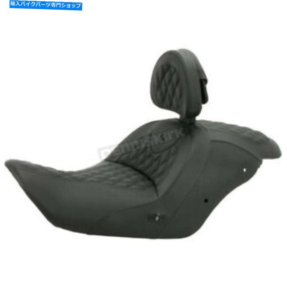 シート Saddlemen RoadソファーLS加熱シートw /背もたれ - H23-20-182BRHCT Saddlemen Road Sofa LS Heated Seat w/Backrest - H23-20-182BRHCT【並行輸入品】