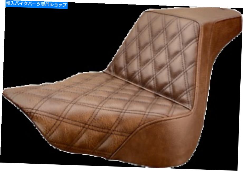 シート SadDlemen 818-27-172BR LSステップアップシート Saddlemen 818-27-172BR LS-Step Up Seat【並行輸入品】
