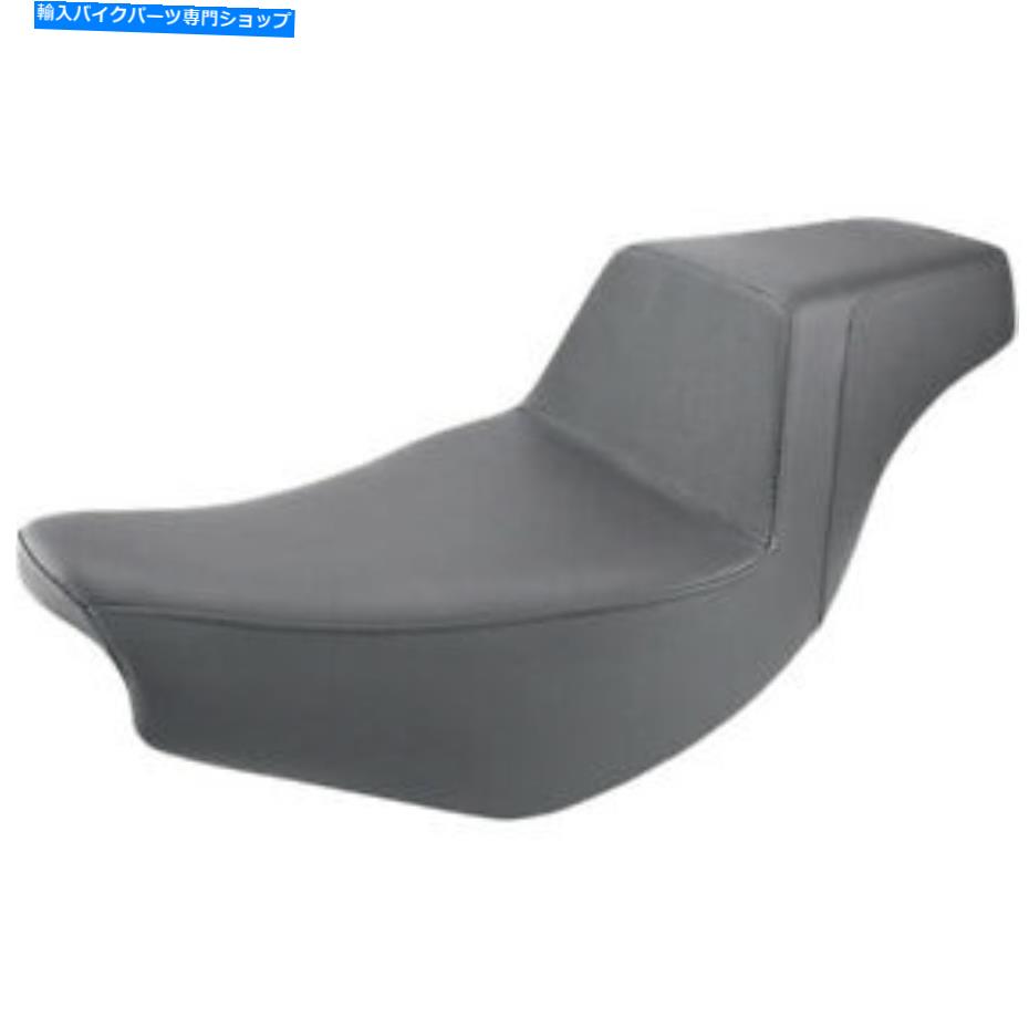シート Saddlemenステップアップ2アップシート - グリッパー(ブラック)I14-07-174 Saddlemen Step Up 2-Up Seat - Gripper (Black) I14-07-174【並行輸入品】