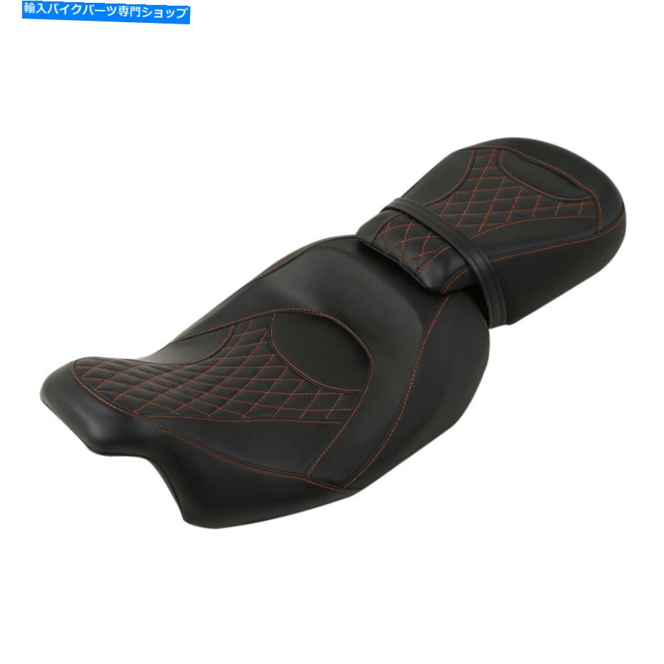 シート PUライダードライバー旅客座席フィットハーレーツーリングロードグライドFLTRX 09-21 10 PU Rider Driver Passenger Seat Fit For Harley Touring Road Glide FLTRX 09-21 10【並行輸入品】｜Us Custom Parts Shop USDM