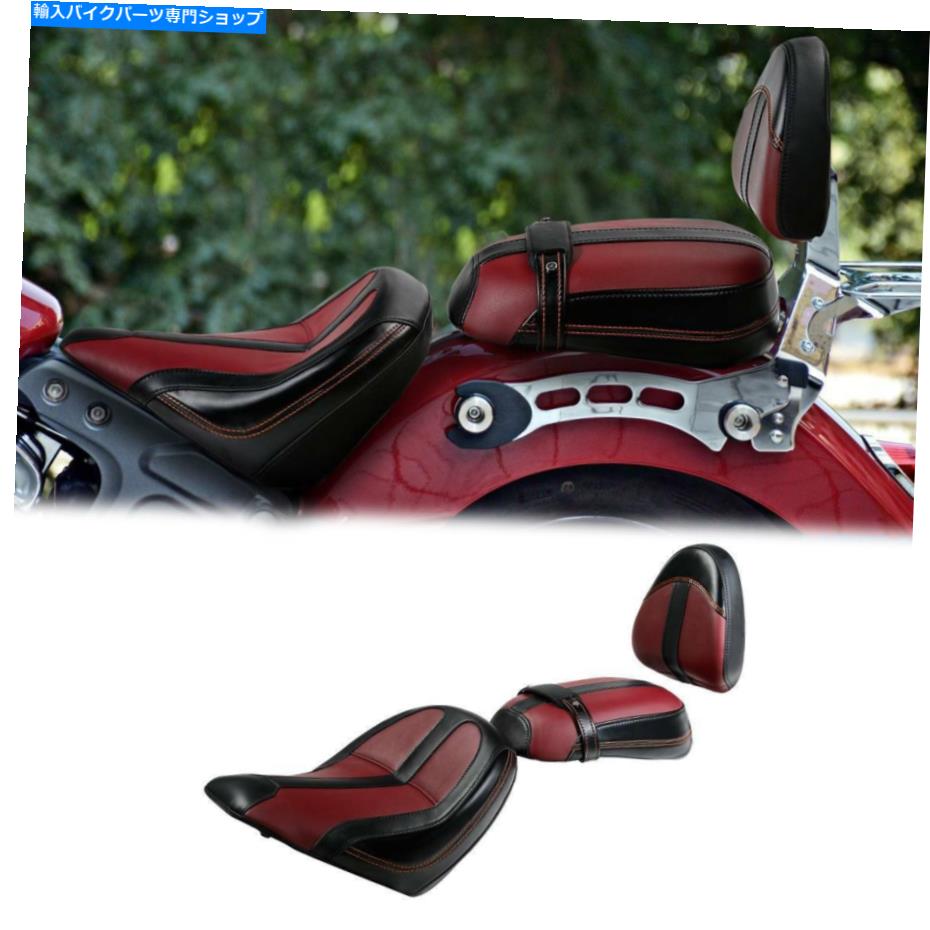 シート インドのスカウト2015-2021 616-21のための運転席旅客シートパッドの背もたれのフィット Driver Passenger Seat Pad Backrest Fit For Indian Scout 2015-2021 Sixty 16-21【並行輸入品】｜Us Custom Parts Shop USDM