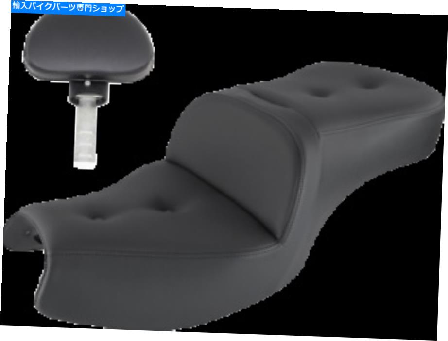 シート Saddlemen Roadソファー2-Upバイクシート＆背もたれ2020インドのチャレンジャー Saddlemen Road Sofa 2-Up Motorcycle Seat & Backrest 2020 Indian Challenger【並行輸入品】｜Us Custom Parts Shop USDM