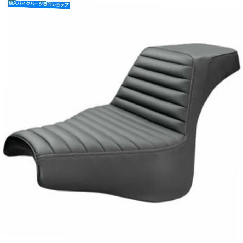 シート Saddlemen Tuck Nロール昇進シートfxfb / fxfbs 2018-19 Saddlemen Tuck N Roll Step-Up Seat for Harley Softail FXFB / FXFBS 2018-19【並行輸入品】