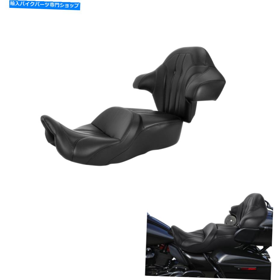 シート 運転席の助手席の背もたれの背もたれフィットharley cvo道路街向2014-2021 20 Driver Passenger Seat Backrest Fit For Harley CVO Road Street Glide 2014-2021 20【並行輸入品】