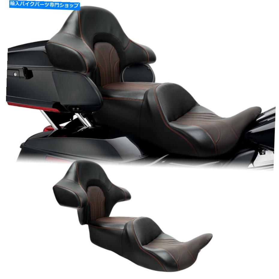 シート ライダー助手席座席キングバックレストフィットハーレーCVOストリートグライドフリド14-21 Rider Passenger Seat King Backrest Fit For Harley CVO Street Glide FLHXSE 14-21【並行輸入品】 89,124円