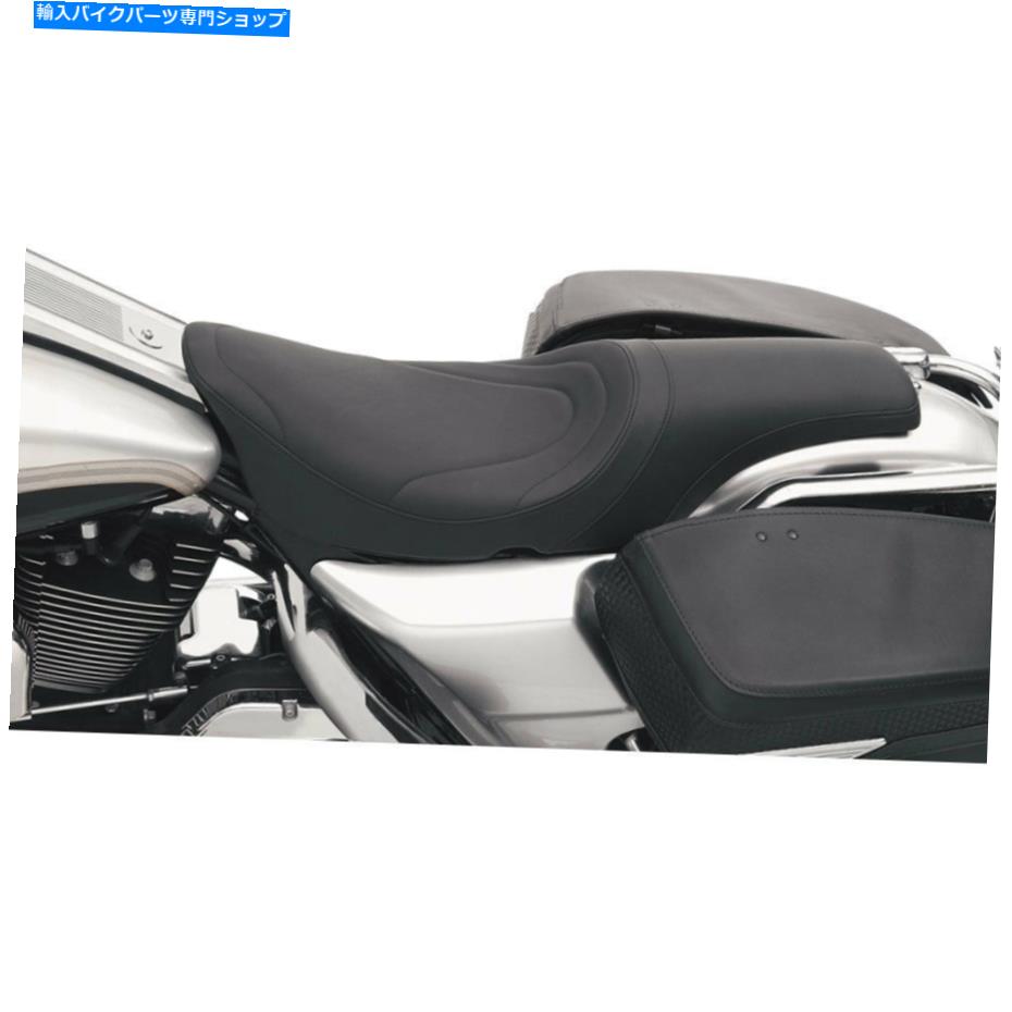 シート 1997年7月7日ハーリーFLHR FLHXツーリングのためのドラッグスペシャリティステッチプレデターシート Drag Specialties Stitch Predator Seat for 1997-07 Harley FLHR FLHX Touring【並行輸入品】
