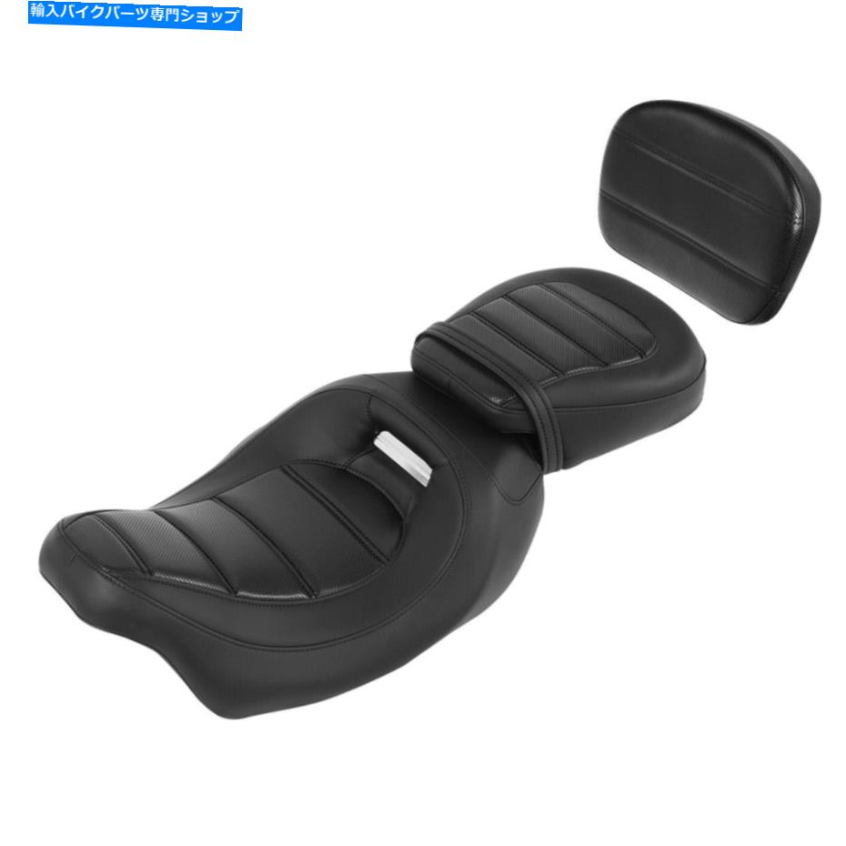 シート ハーレーエレクトロロードグライド2009-2021 18のための運転席座席＆背もたれフィット Driver Passenger Seat & Backrest Fit For Harley Electra Road Glide 2009-2021 18【並行輸入品】 66,100円