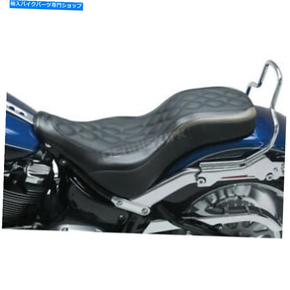 シート マスタングシートブラックダブルヘリックスステッチデイリッパーシート - 75836 Mustang Seats Black Double Helix Stitch Daytripper Seat - 75836【並行輸入品】