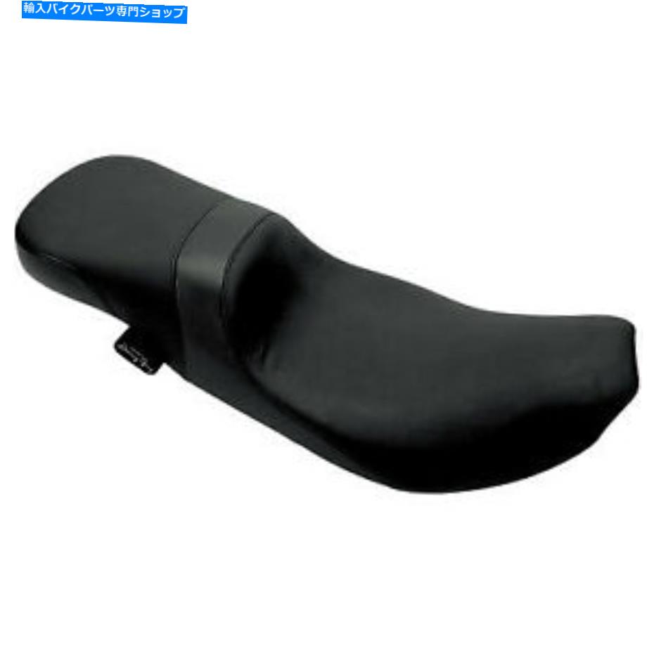 シート Danny Grey Black Reather平日2議席08-19ハーリーツーリングFLHR FLHX Danny Gray Black Leather Weekday 2 Up Seat for 08-19 Harley Touring FLHR FLHX【並行輸入品】