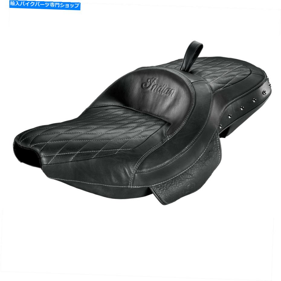 シート インドのオートバイ純正レザー拡張リーチ加熱シートブラック2882423-02 Indian Motorcycles Genuine Leather Extended Reach Heated Seat Black 2882423-02【並行輸入品】｜Us Custom Parts Shop USDM